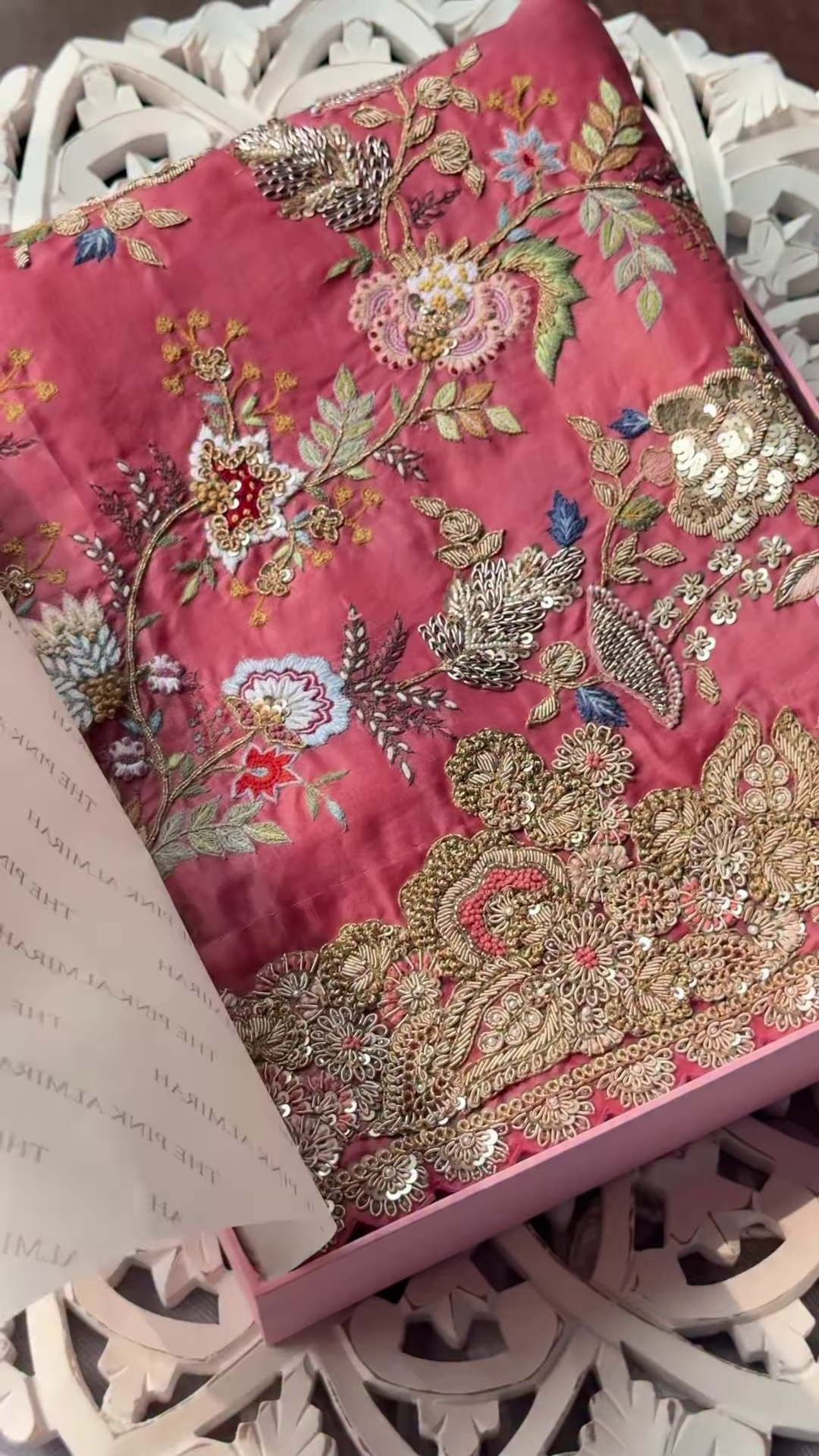 Assortment of Colorful Hand Block Printed Fabrics