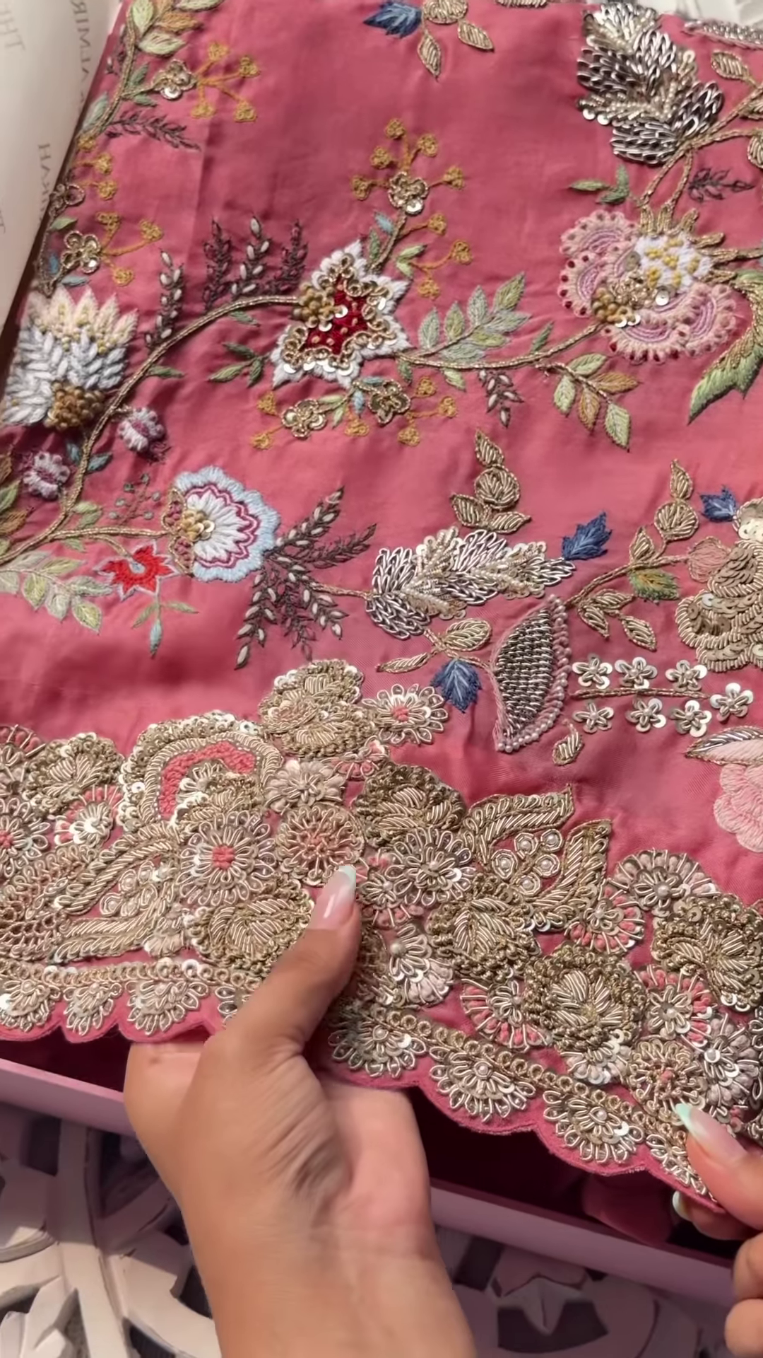 Assortment of Colorful Hand Block Printed Fabrics - Image 5