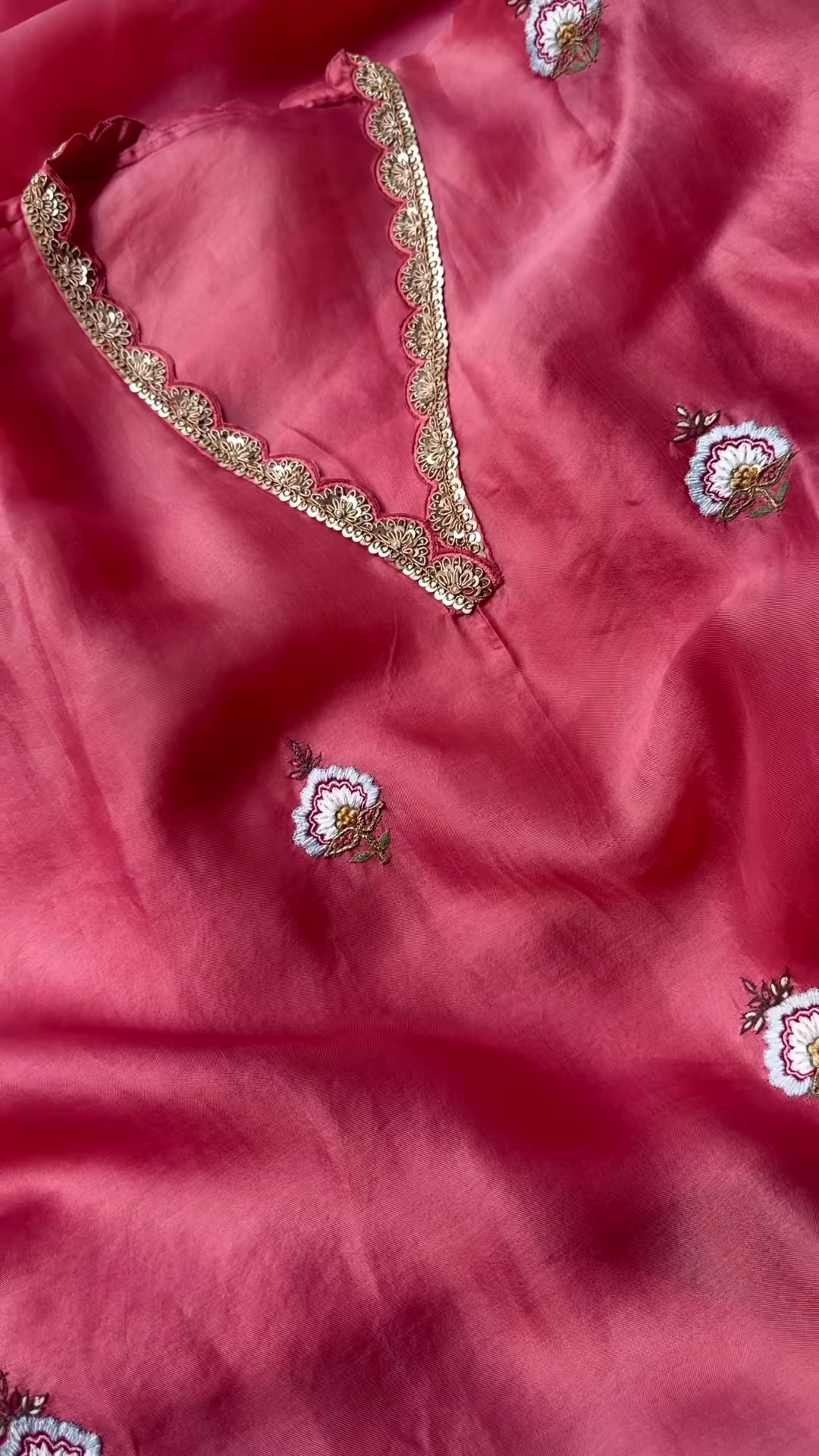 Assortment of Colorful Hand Block Printed Fabrics - Image 2