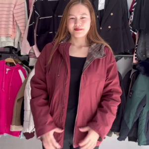 Reversible Hooded Jacket – Two Styles in One, Ultimate Versatility 🔄