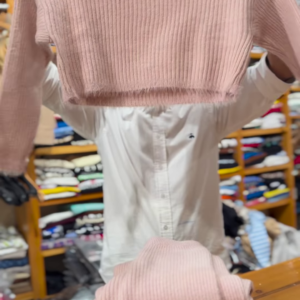 Ribbed Knit Co-ord Sets π§ΆπΈ With Sweater & Pants β Pink & Black Variants