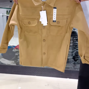 Utility Pocket Shirts & Jackets 👔🧥 – Relaxed Fit in Grey, Tan & Navy Variant