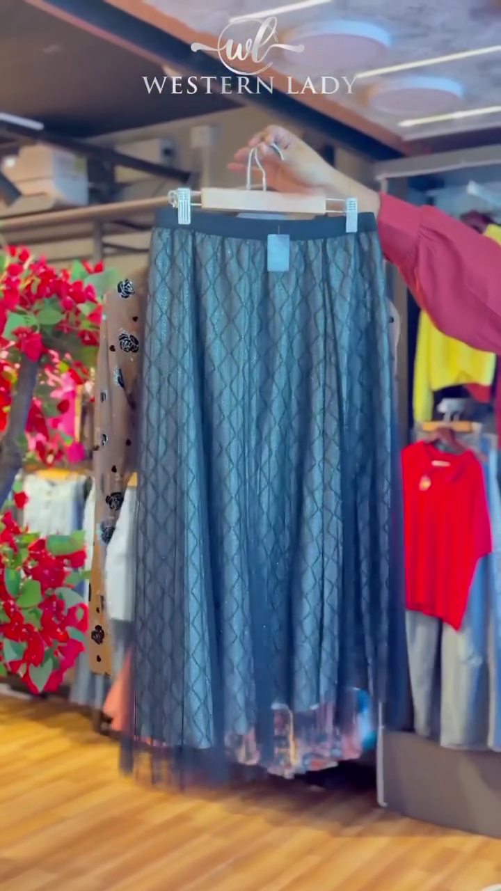 Floral Mesh Dress in Cocoa & Noir - Image 2