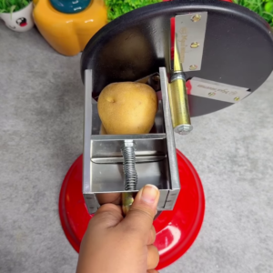 Stainless Steel Rotary Vegetable Slicer and Chip Maker