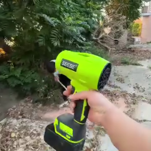 Cordless Handheld Air Blower for Outdoor Cleaning – High-Power Portable Leaf Dust Blower with Rechargeable Battery