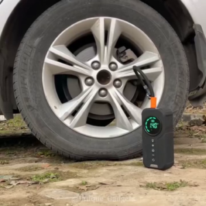Smart Digital Tire Inflator – Portable Electric Air Compressor with LED Display & Auto Shutoff