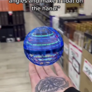 LED Hover Ball Spinner Toy – Flying Orb with Gesture Control & Colorful Lights