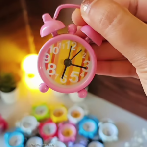 Mini Twin Bell Alarm Clock – Cute & Colorful Desktop Timepiece
