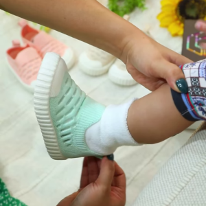 πΆπ Easy-On Baby Knit Sneakers β Soft, Stretchy, and Oh-So-Comfy!