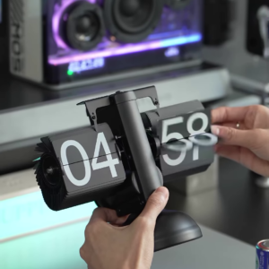 ⏰ Retro Flip Clock – Minimalist Style, Timeless Charm