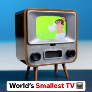 π¬ Worldβs Smallest TV β Big Entertainment in a Tiny Package! π§²πΊ
