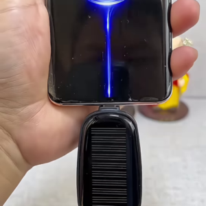 Compact Solar Powered Mobile Device Charger - Portable Energy Solution for Smartphones