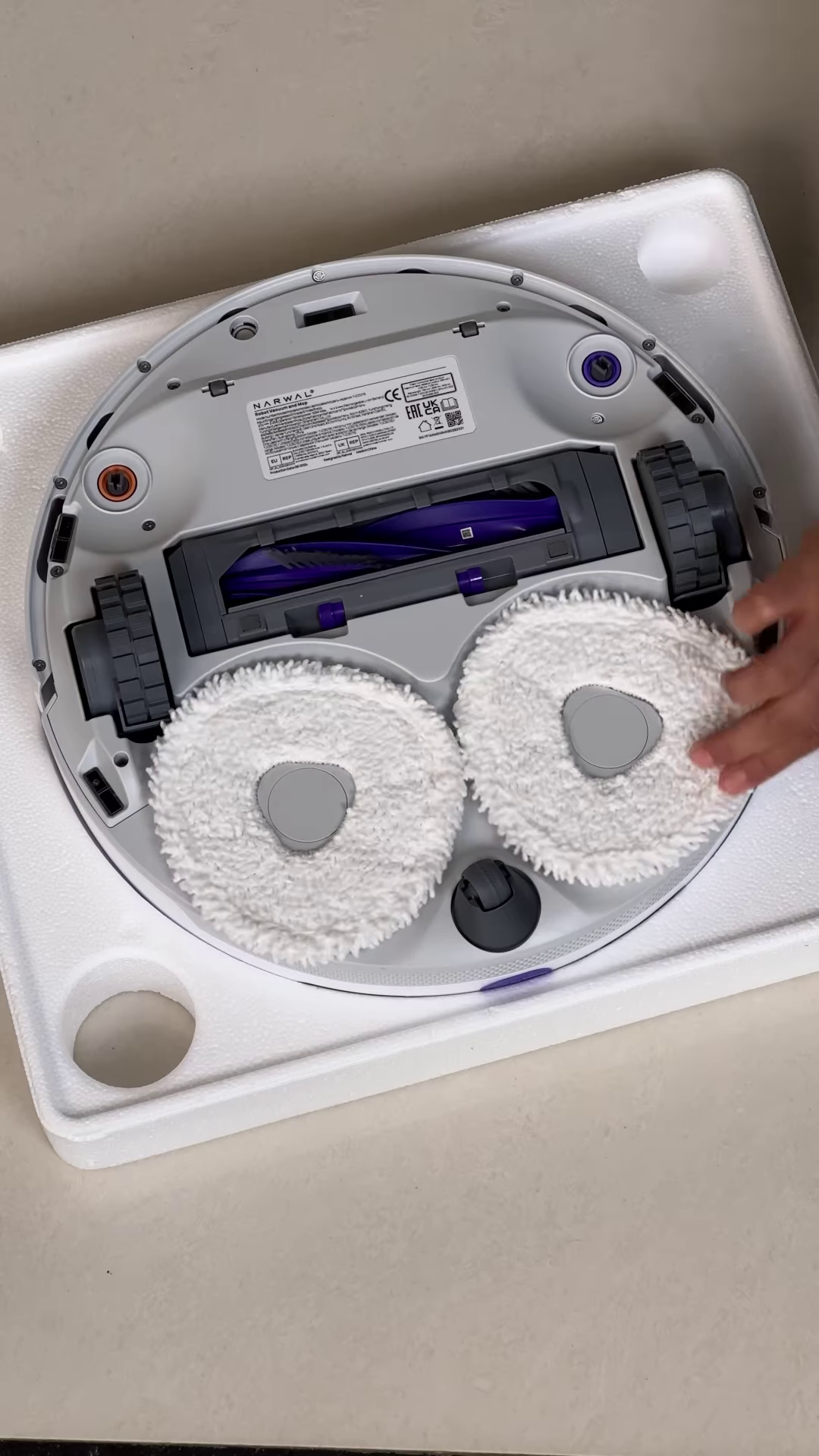 Smart Self-Emptying Robot Vacuum and Mop with Automatic Mop Washing - Image 2