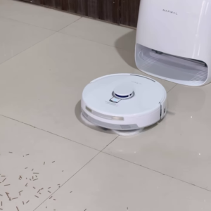 Smart Self-Emptying Robot Vacuum and Mop with Automatic Mop Washing