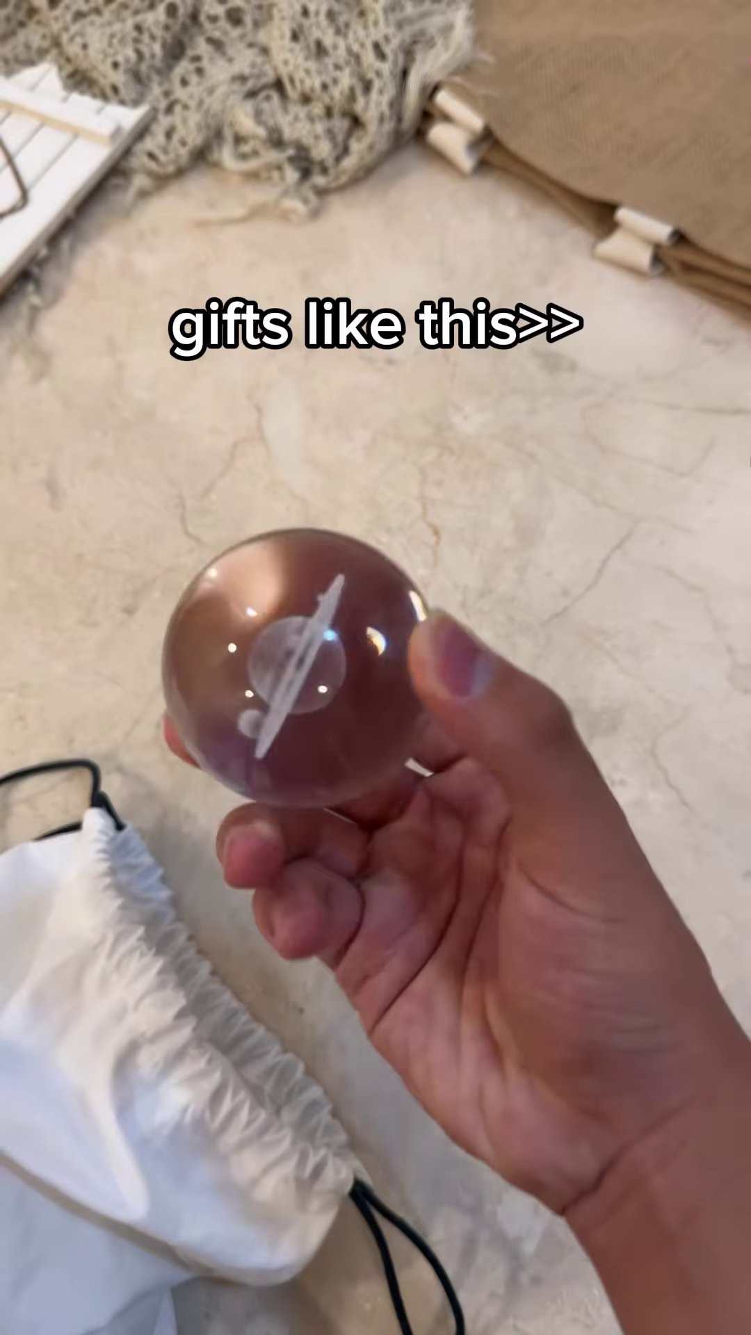 Glowing Crystal Ball Night Lights with 3D Space Designs - Planets and Galaxy - Image 3