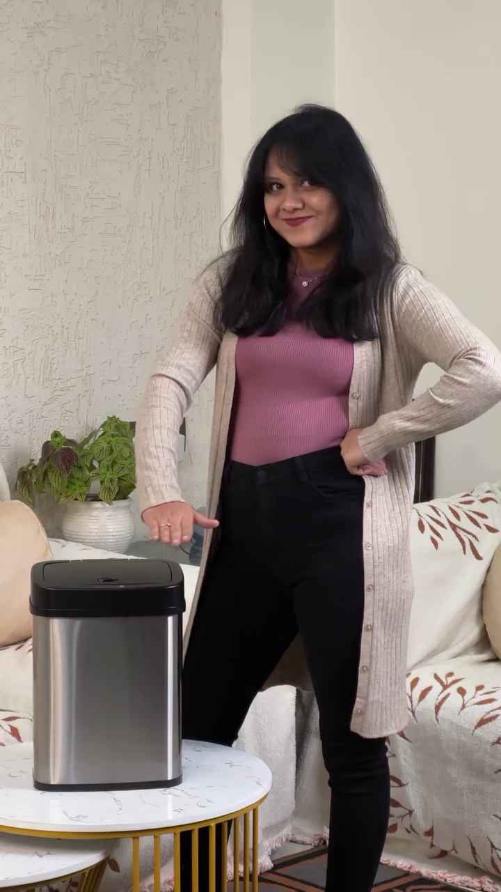 Automatic Touchless Sensor Trash Can for Hygienic Waste Disposal - Image 3