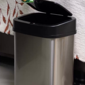 Automatic Touchless Sensor Trash Can for Hygienic Waste Disposal