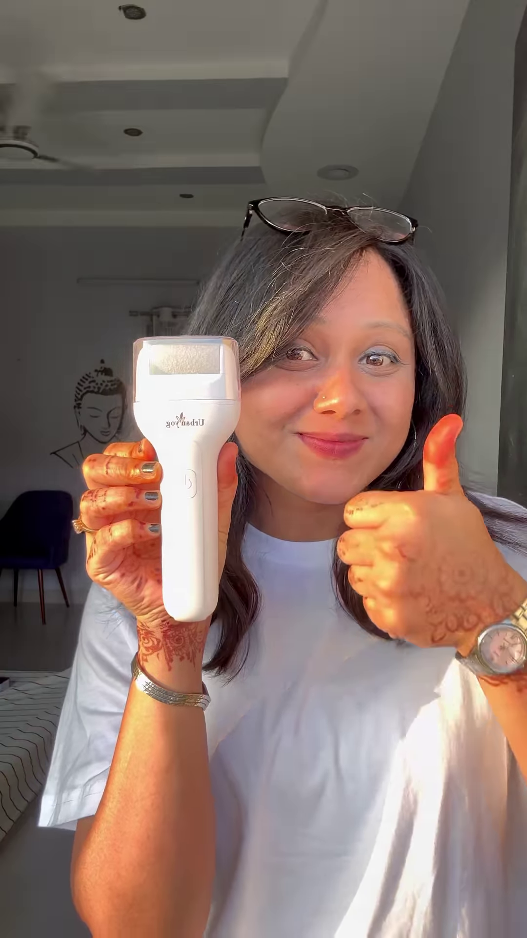 Electric Foot Callus Remover with Roller Head for Smooth Feet - Image 2