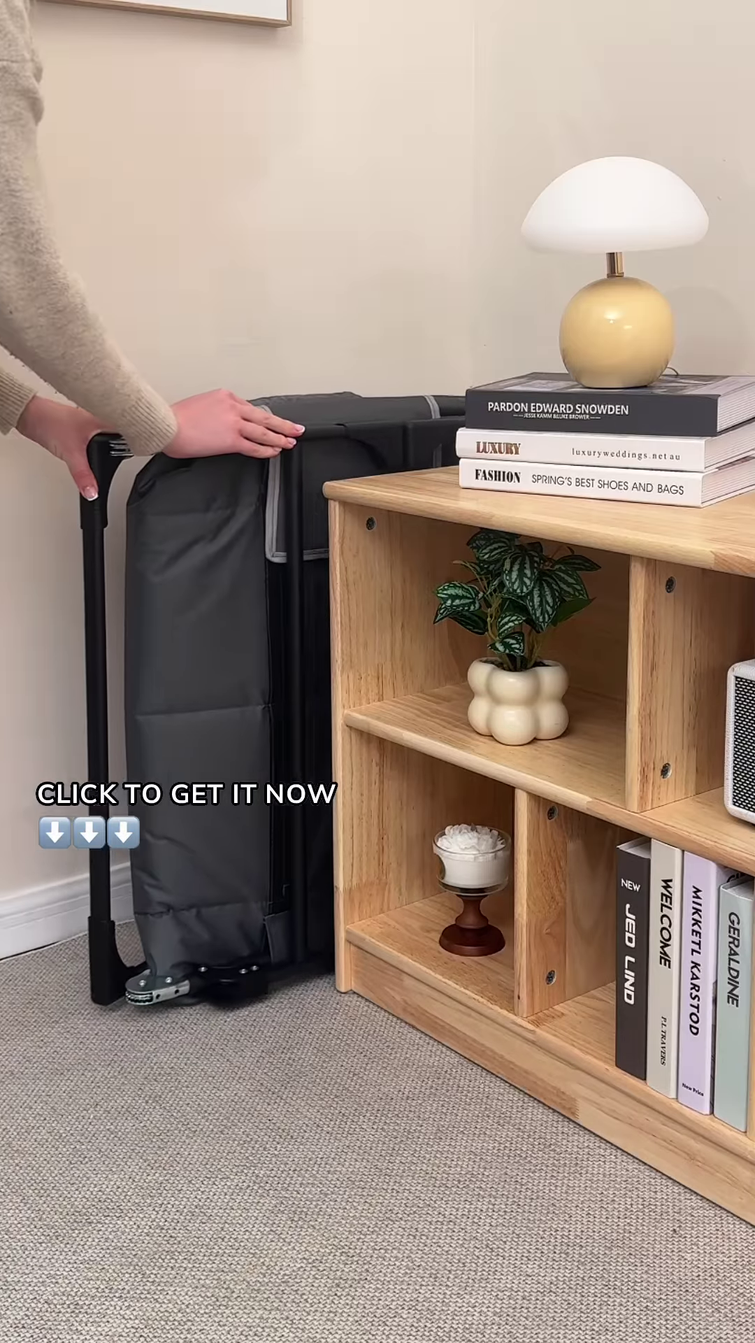 Portable Folding Bed for Adults with Comfortable Mattress - Image 3