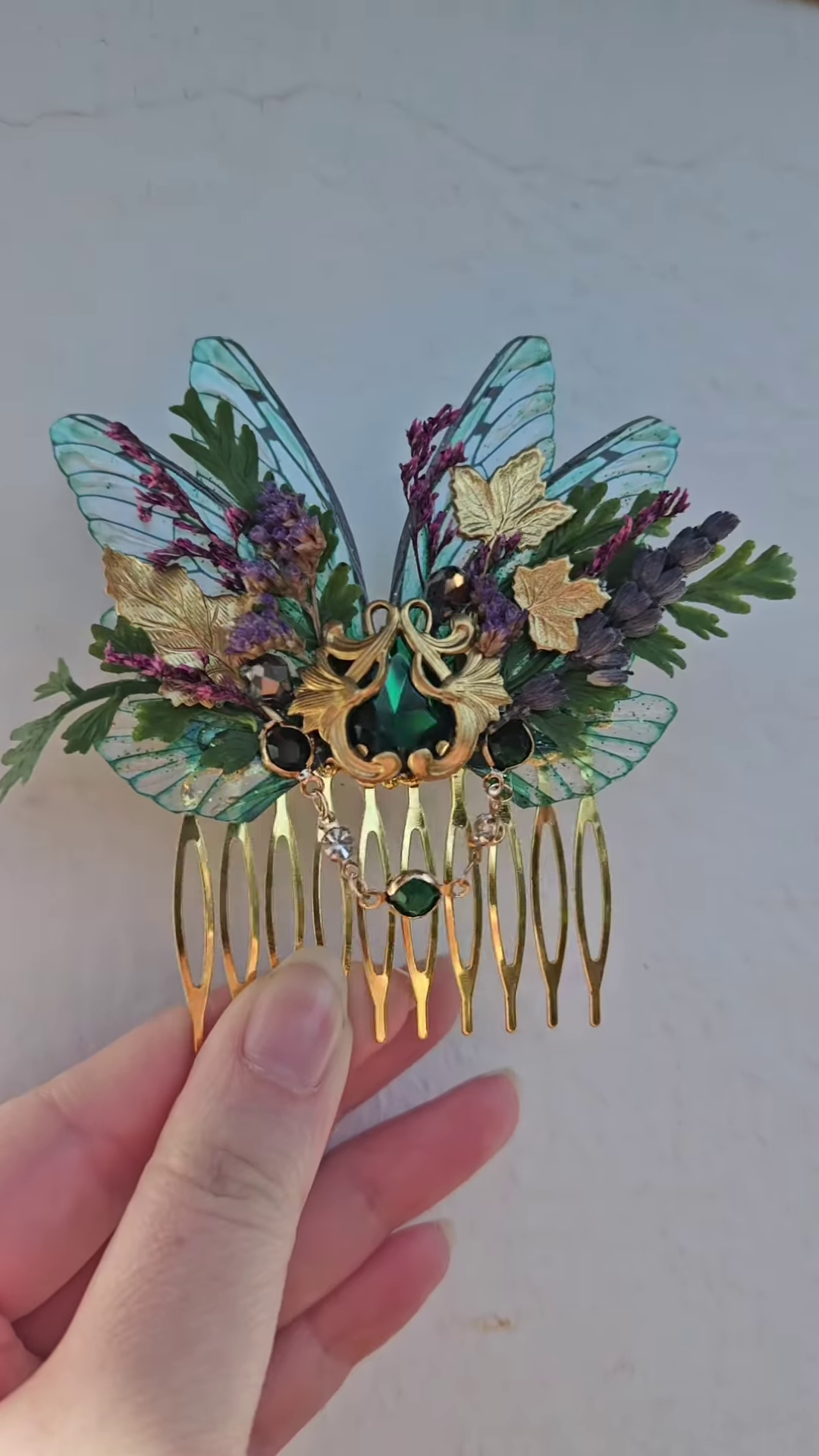 Enchanting Dragonfly Bracelet with Gemstone Detail - Image 9