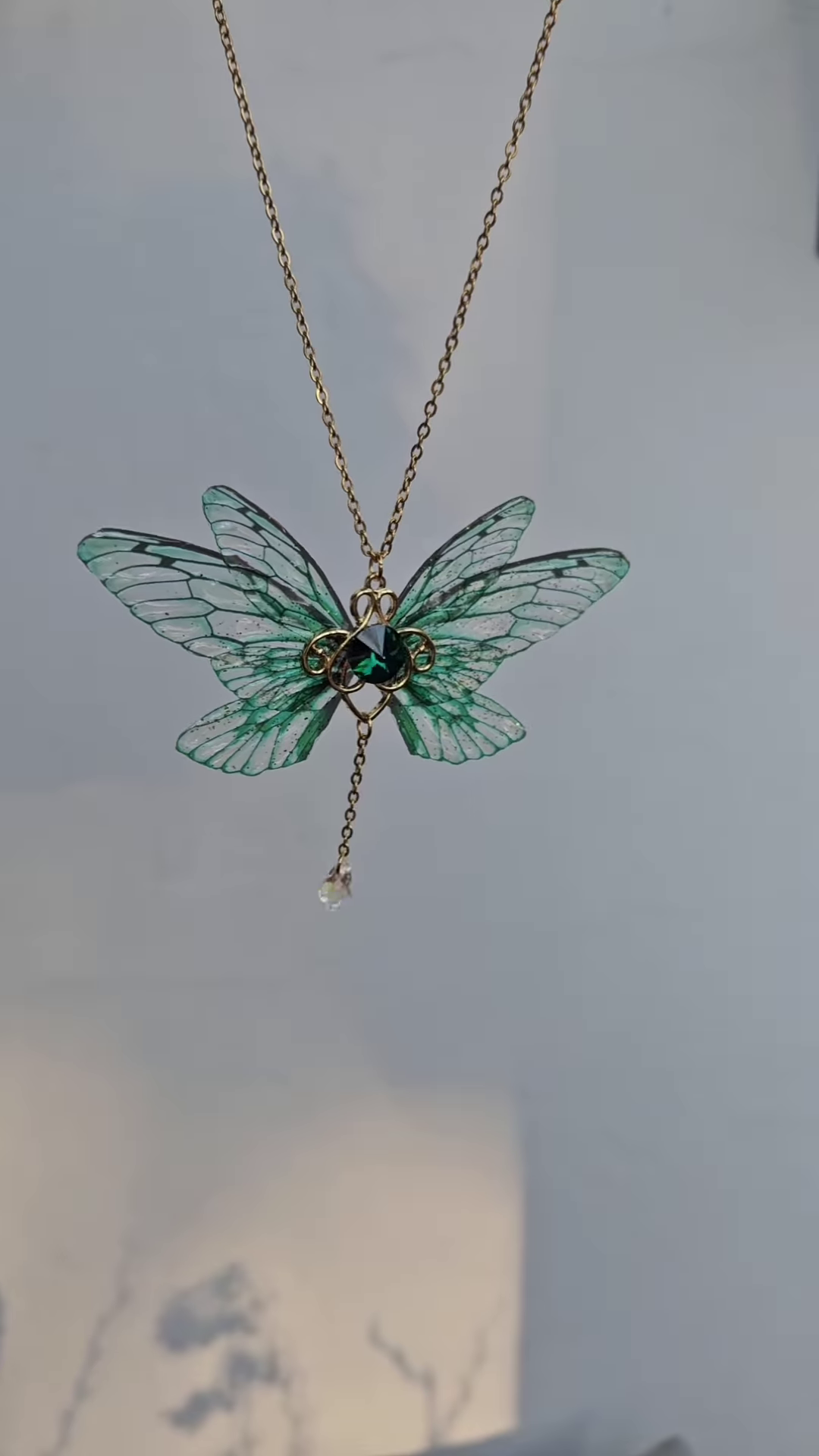 Enchanting Dragonfly Bracelet with Gemstone Detail - Image 6