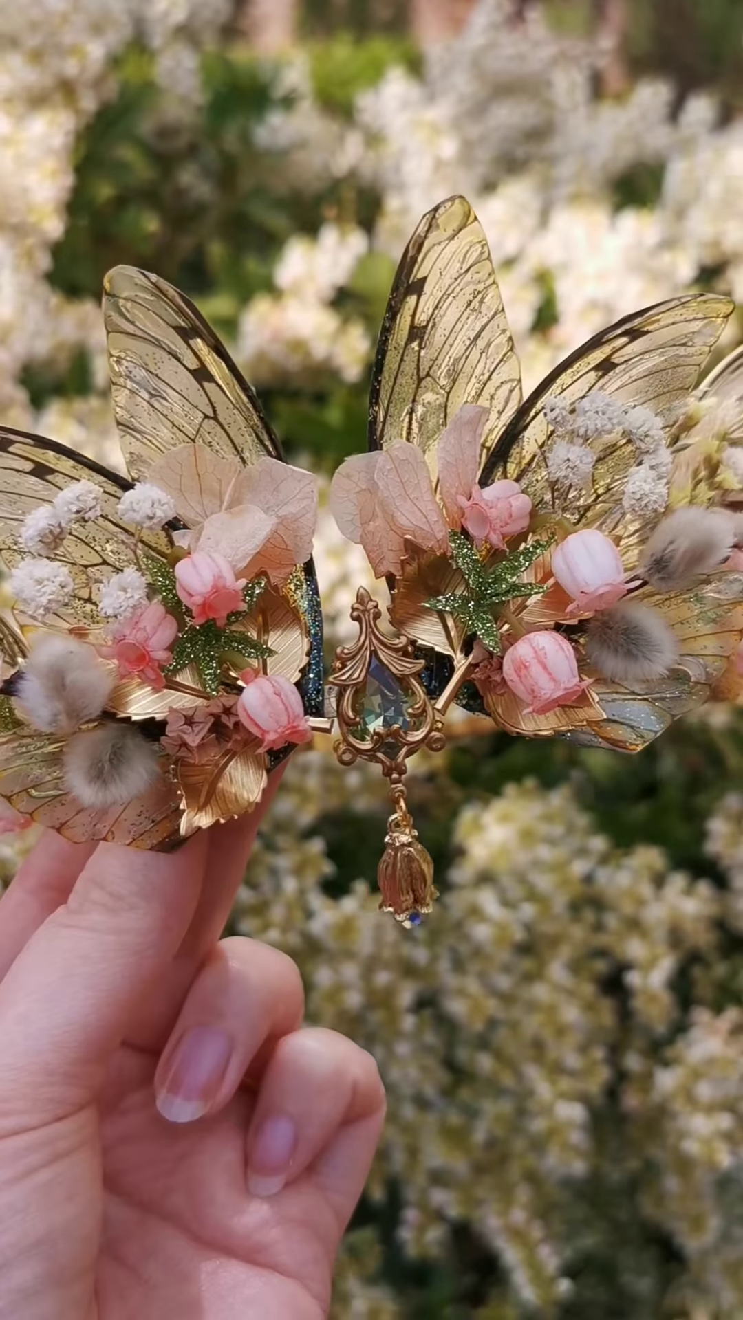 Enchanting Dragonfly Bracelet with Gemstone Detail - Image 5